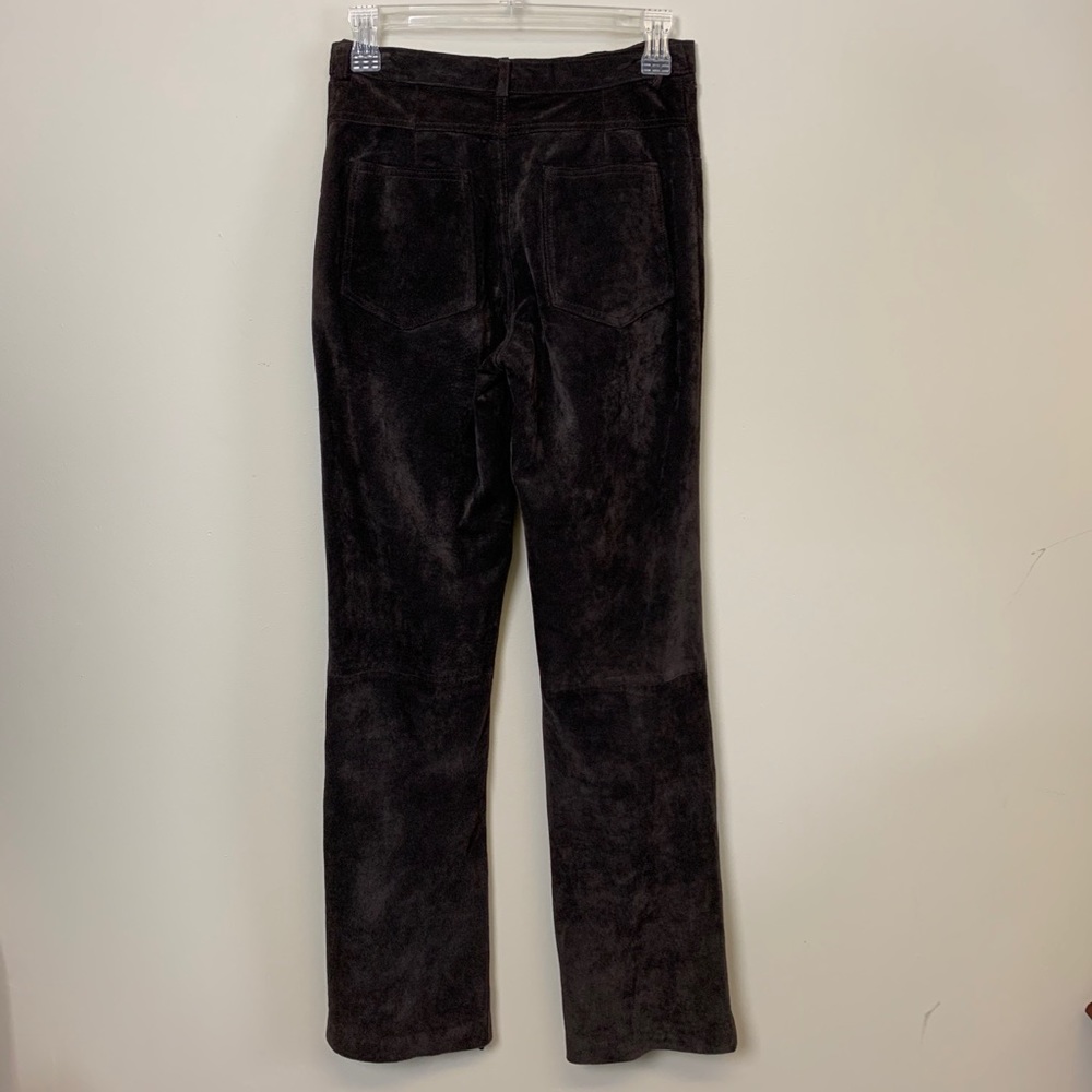 Vintage XOXO Suede Leather Pants Size 4 - Picture 6 of 12